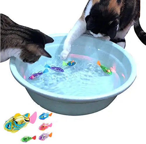 Electronic Fish Swimming Cat Toy