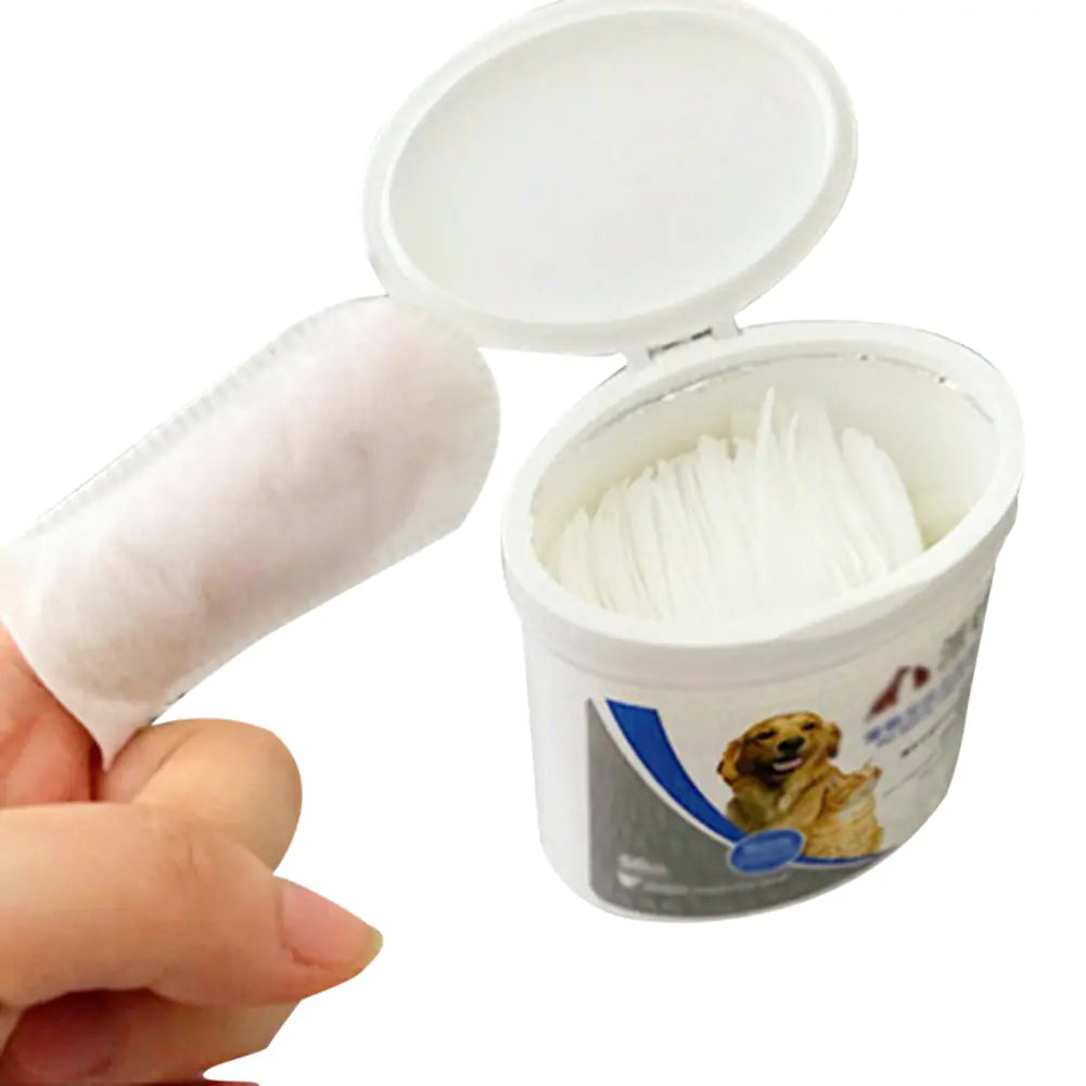 Pet Dental Finger Wipes